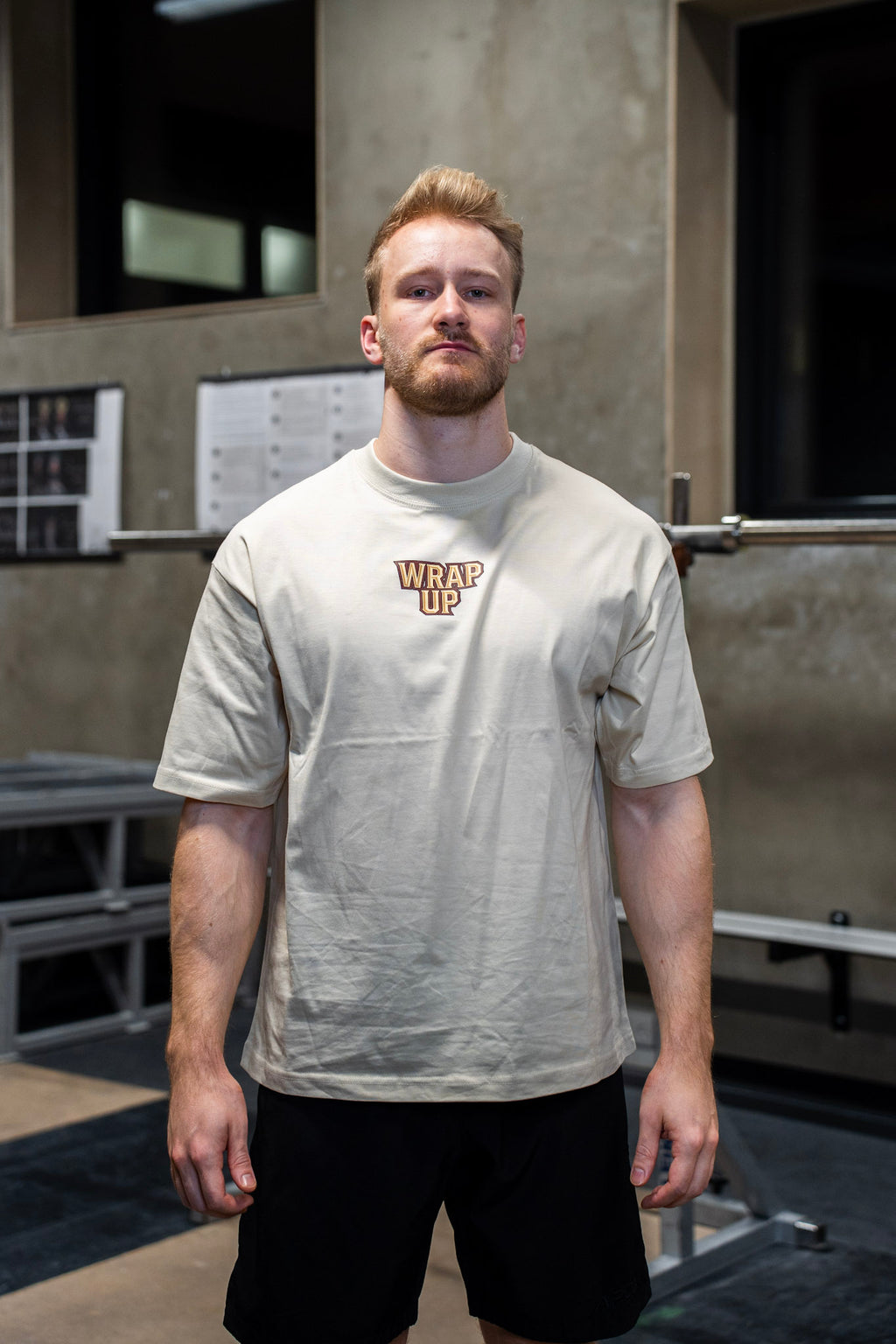 Wrap Up Box Fit T-shirt - Ecru