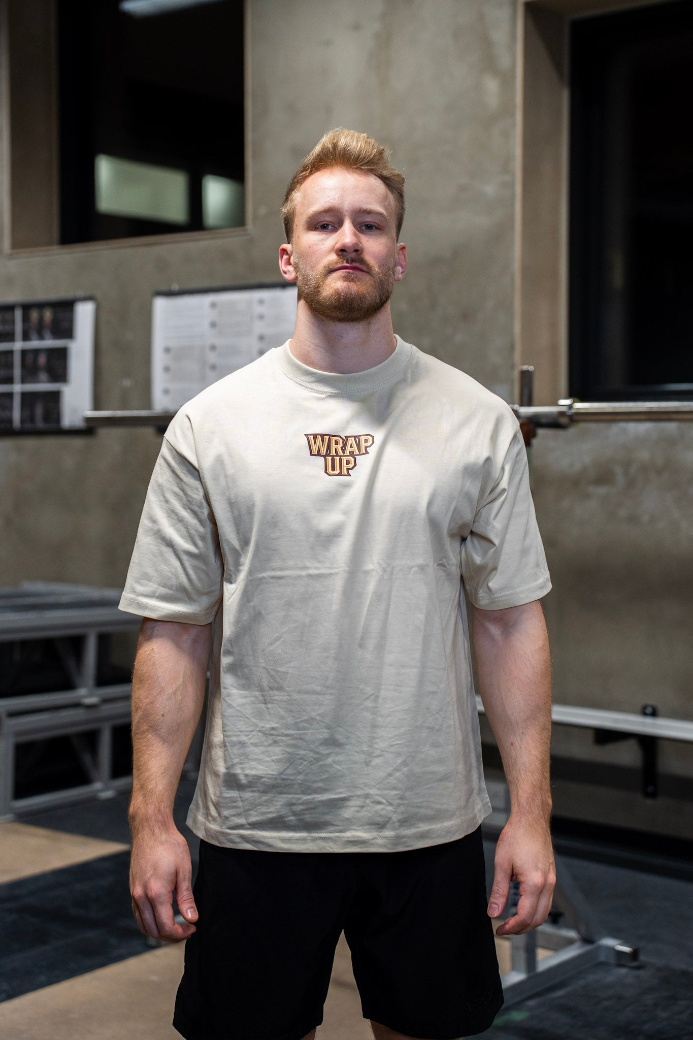 Wrap Up Box Fit T-shirt - Ecru