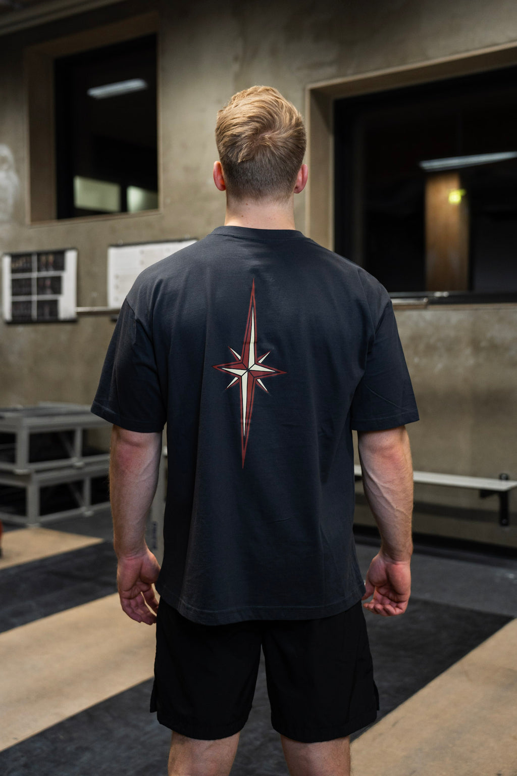 Wrap Up Box Fit T-shirt | Dark Grey