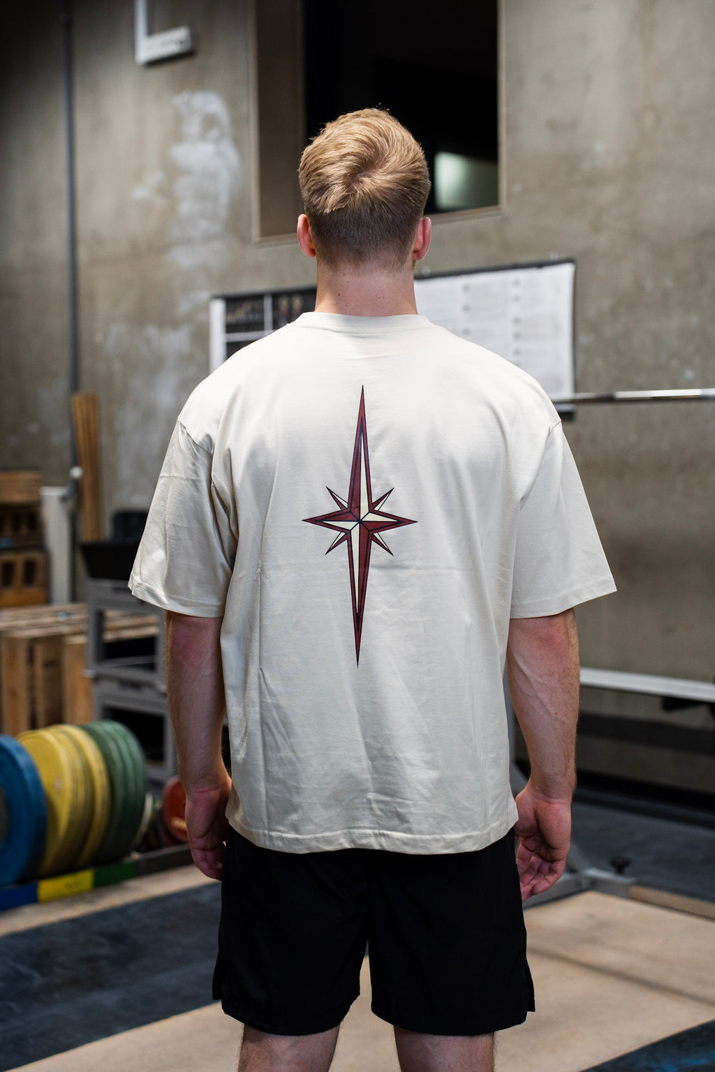 Wrap Up Box Fit T-shirt - Ecru